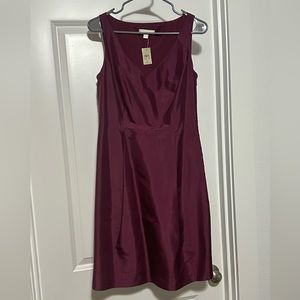 Cherry red/marron evening dress